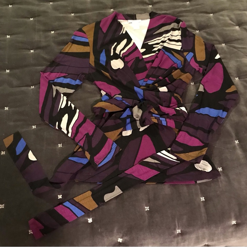 Harold’s S Colorful wrap shirt